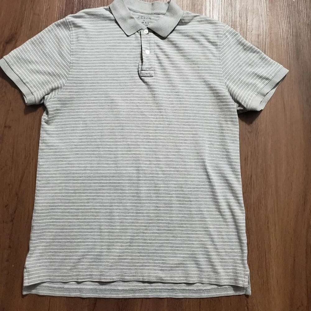 J.CREW Striped performance polo shirt SlimFit